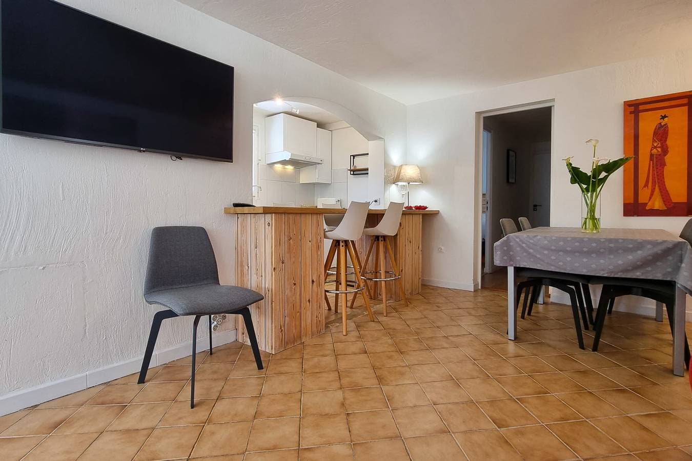 Foto 11 von 68: Ferienwohnung für 5 Personen mit Garten