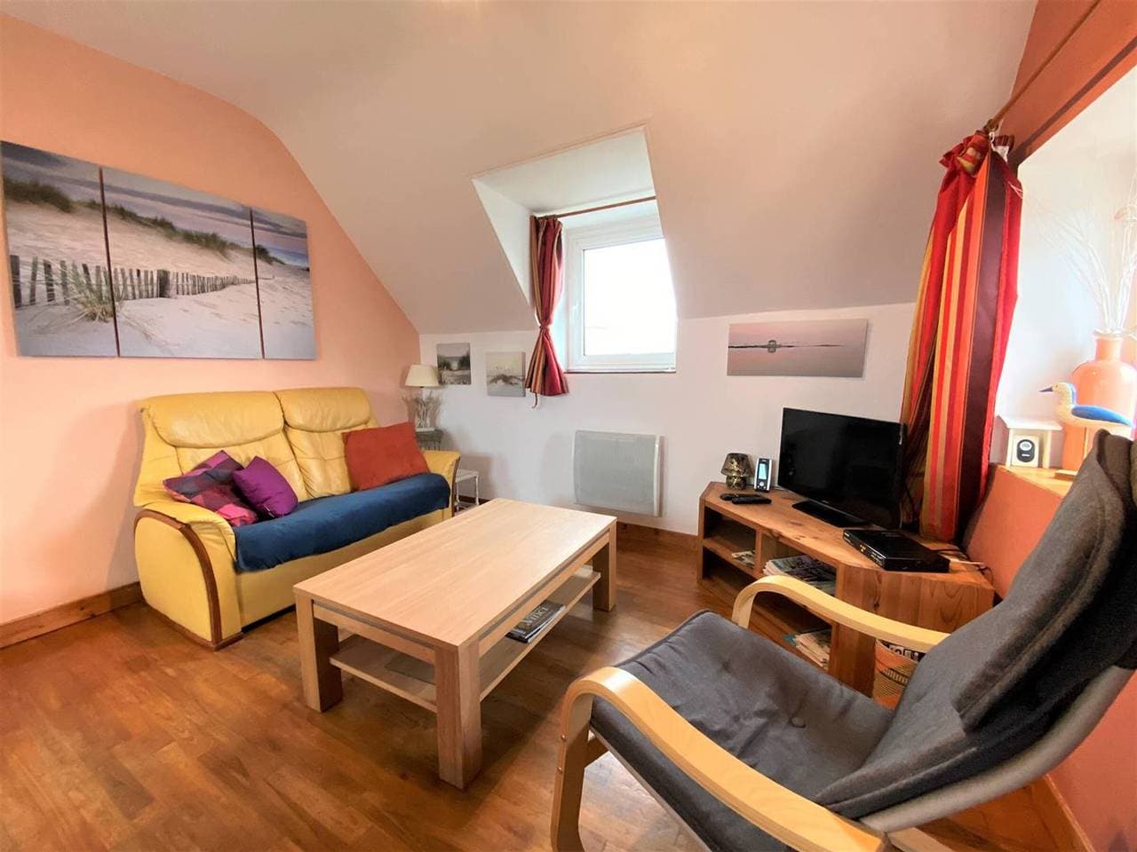 Foto 2 von 16: Wohnung im Zentrum von Trégastel, strandnah, 2 Schlafzimmer, Parkplatz
