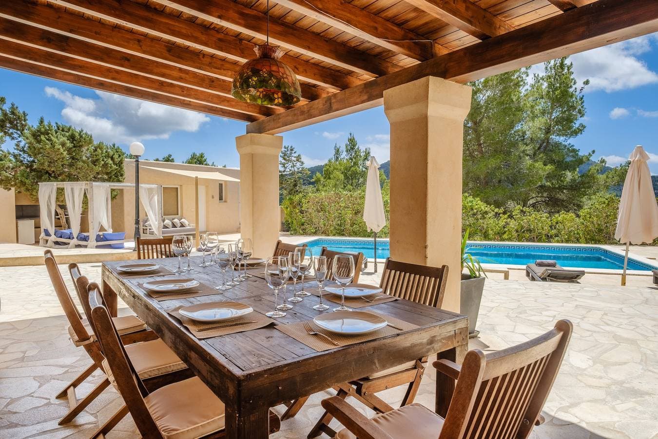 Foto 7 von 31: Fantastische Villa mit Pool, WLAN, Terrasse, Garten und Meerblick