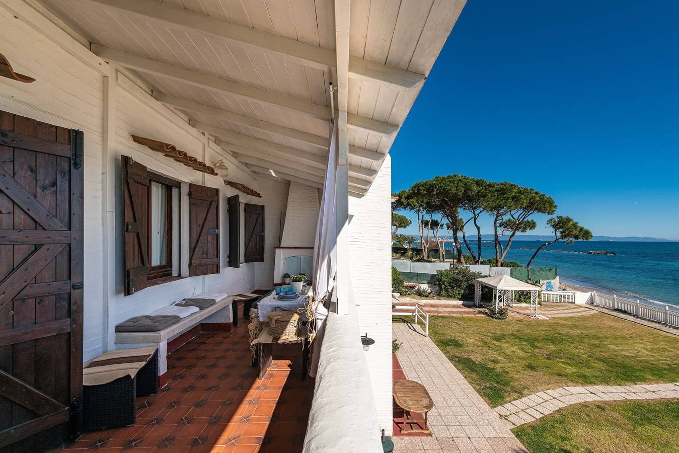 Foto 4 von 28: Ferienhaus "Nicoleup" mit Meerblick, Terrasse & Gemeinschaftsgarten