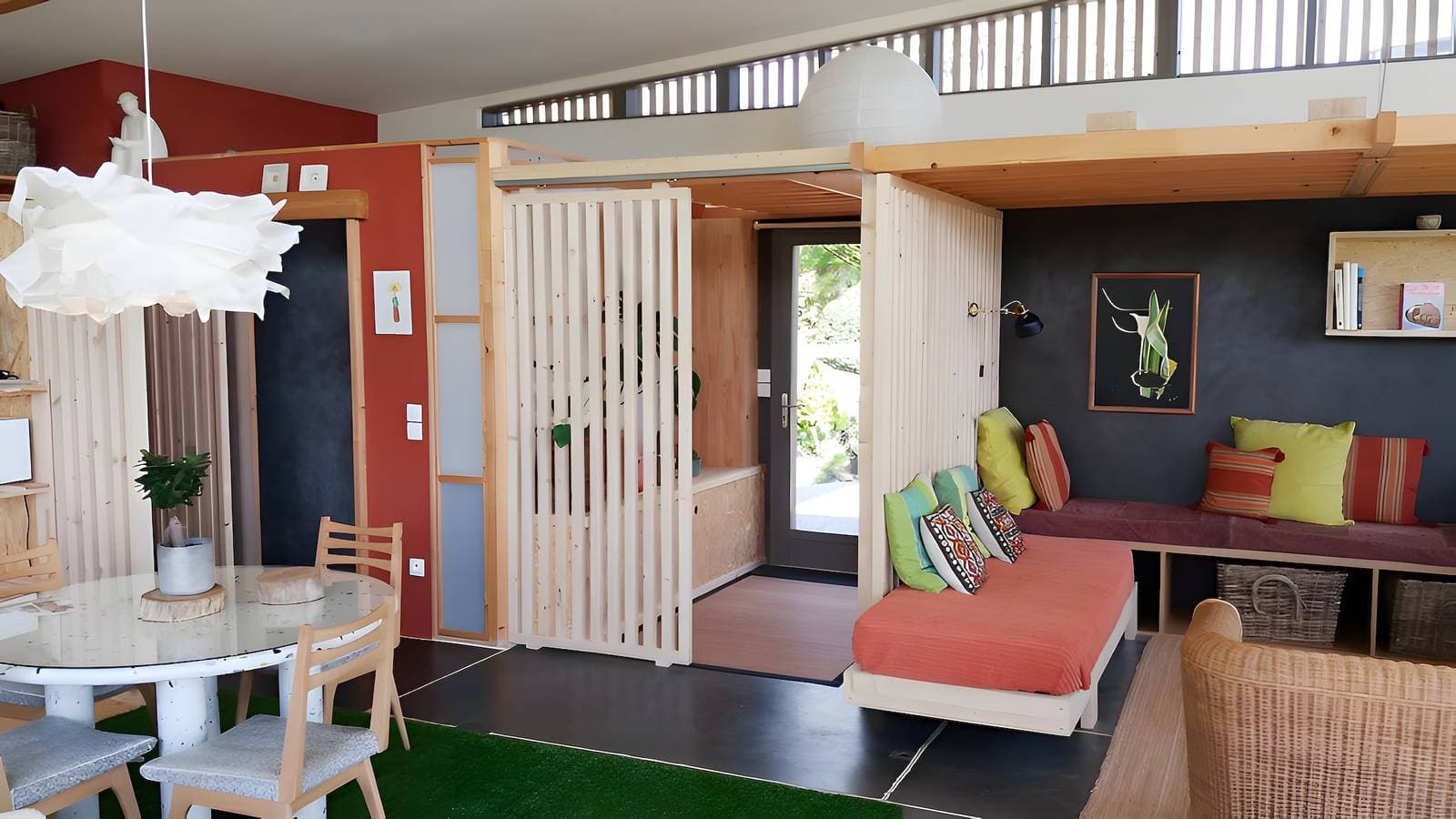 Foto 7 von 16: Gîte Dilos – Ferienhaus in Gan mit Bergblick und Garten