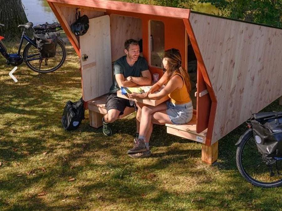 Foto 3 von 15: Camping La Sinope - Unterkunft 2 personen - Hütte 2 Personen