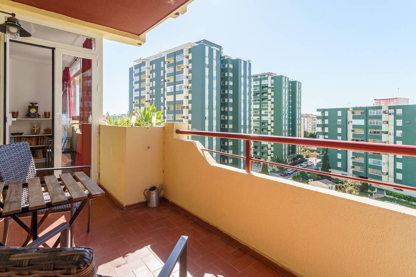 Foto 3 von 20: Moderne Ferienwohnung in Los Boliches mit Gemeinschaftspool, Balkon und WLAN