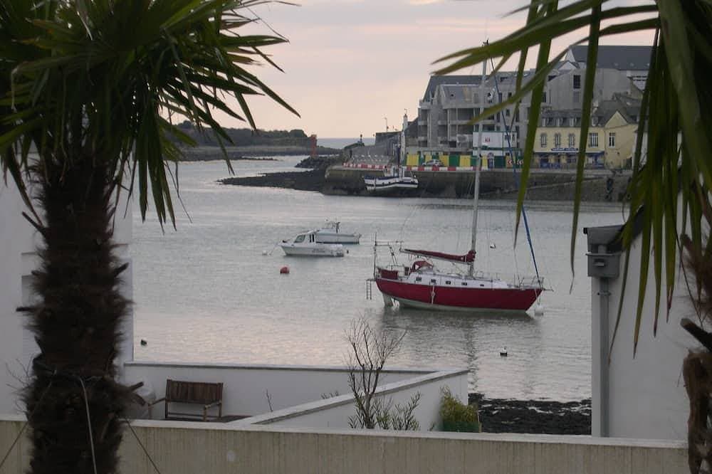Foto 7 von 27: Audierne. Plouhinec Wohnung mit Blick auf den Hafen von Audierne Meerblick