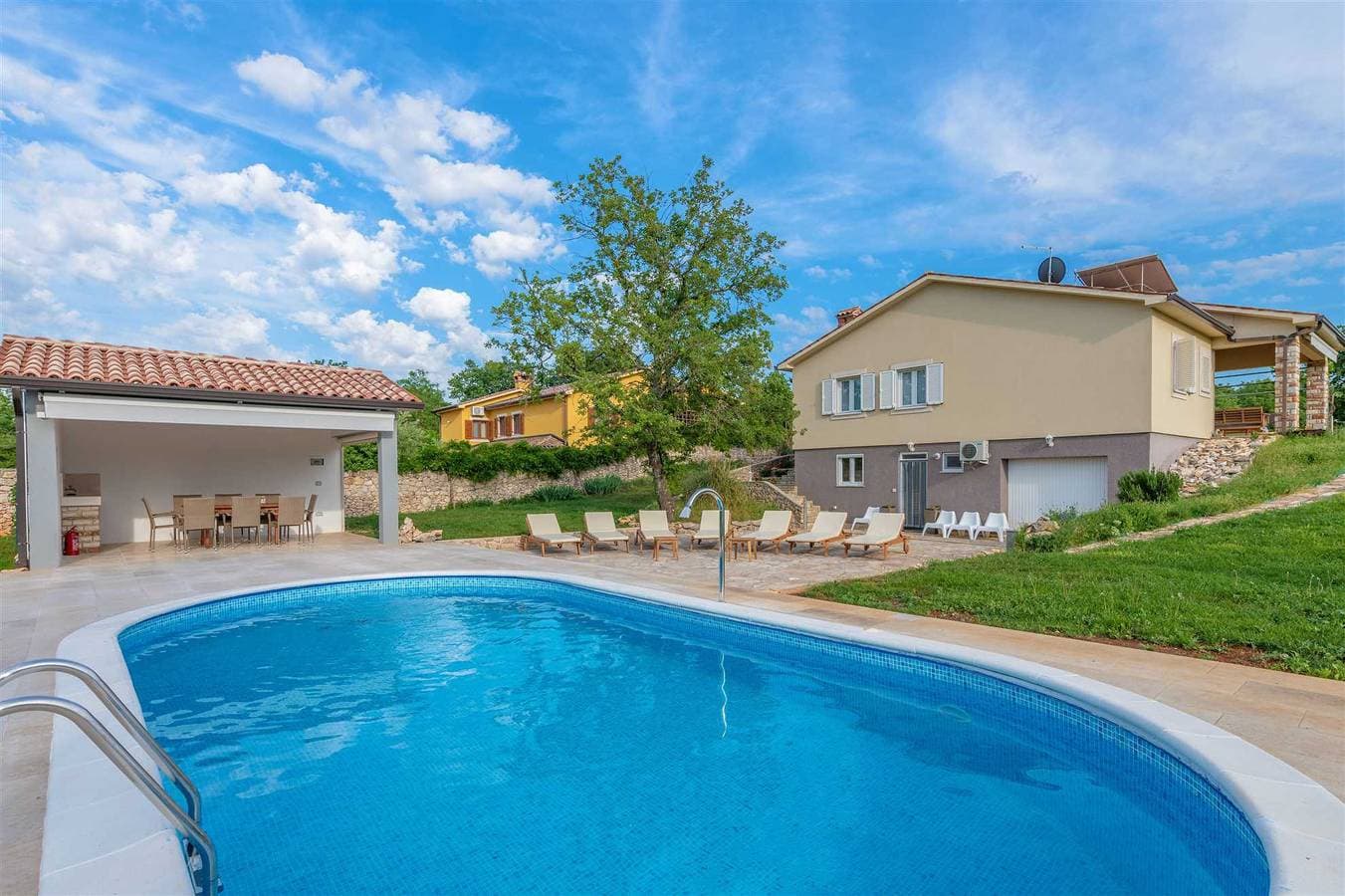 Foto 5 von 31: Villa Maja, eine wunderschöne istrische Villa in der Nähe von Labin