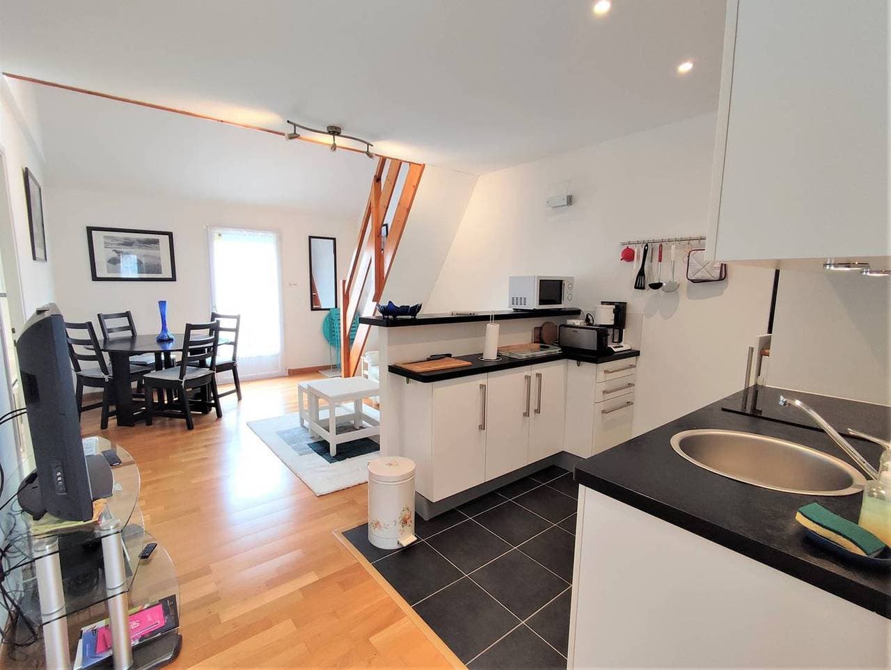 Foto 12 von 17: Apartment with parking space and Wifi in the center of Perros-Guirec