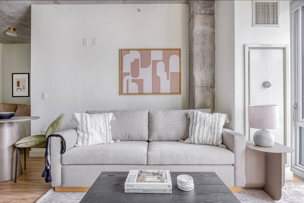 Foto 11 von 35: Elegant West Loop Studio w/ Pool, Gym & Lounge, nr L, by Blueground