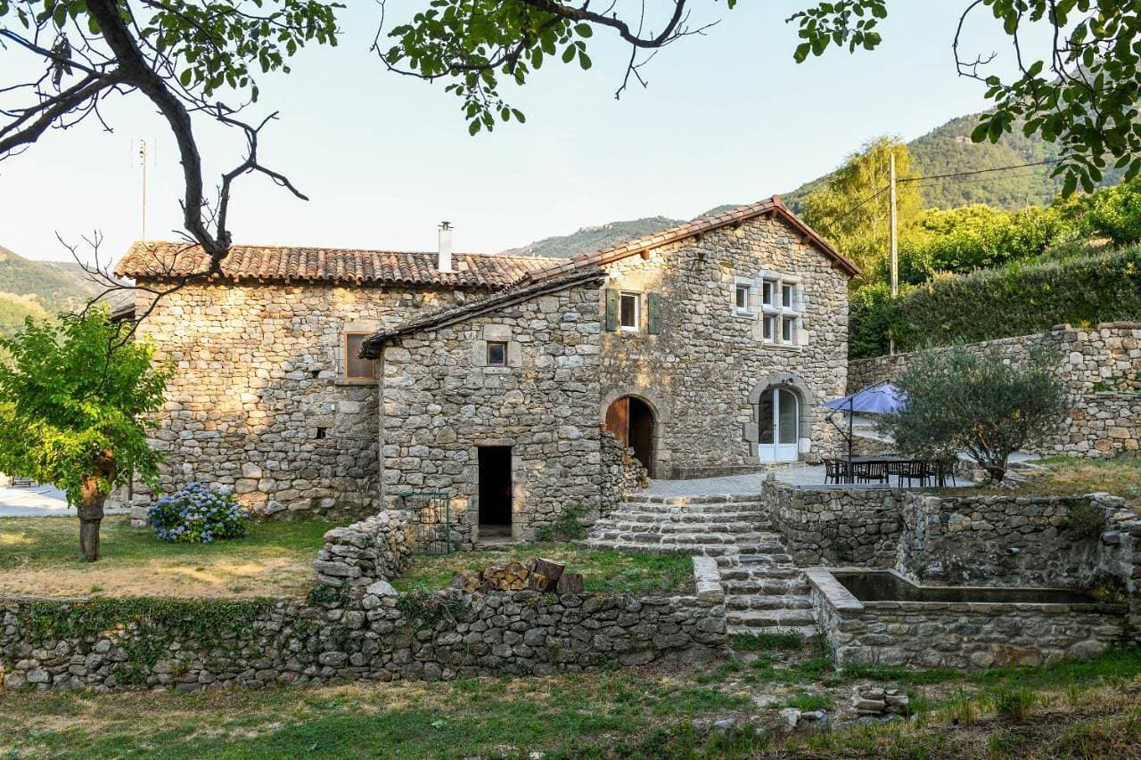 Mas d'exception à Valgorge Ardèche 14 personnes 1