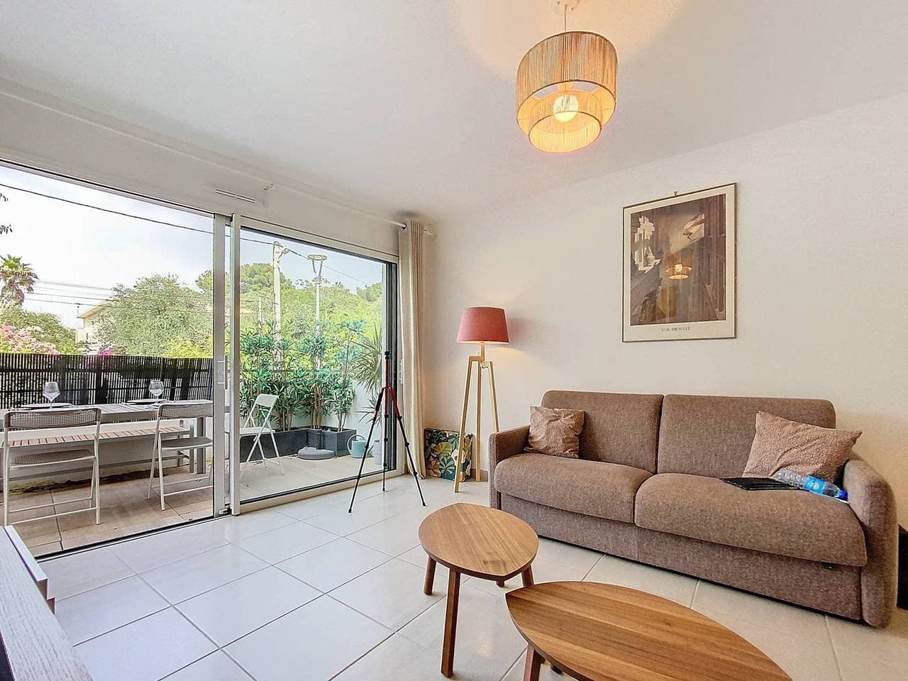 Foto 8 von 26: Luxus-Apartment, 2 Schlafzimmer, Terrasse, Pool, Parkplatz, 150m vom Strand - Saint-Cyr-sur-Mer