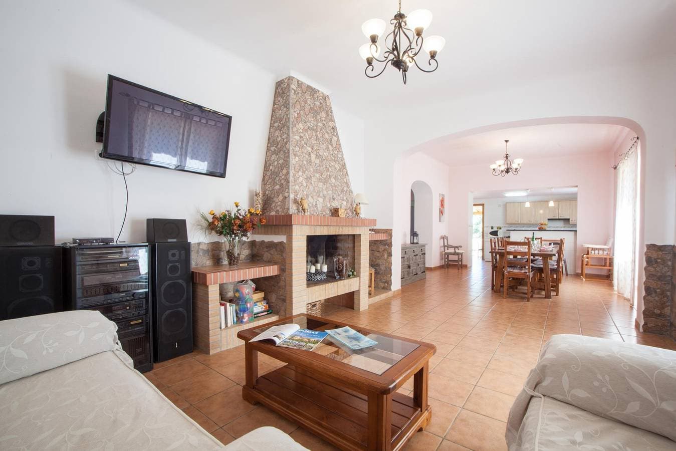 Foto 12 von 38: Es Coco De Sa Mola - Ferienhaus mit privaten Pool in S'Alqueria Blanca (Santanyí). WiFi gratis
