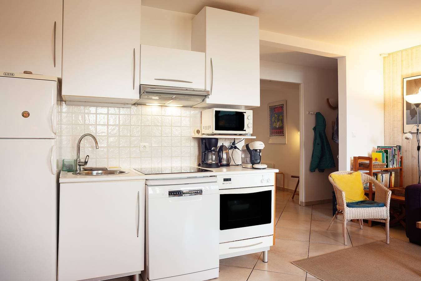 Foto 10 von 22: Appartement „Vue Mer Dans Belle Résidence“ mit Meerblick, Gemeinschaftspool und WLAN