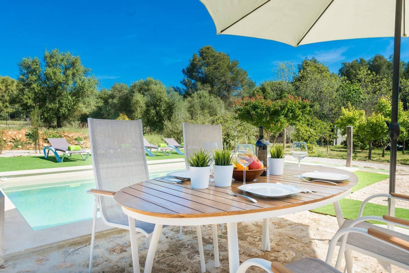 Foto 7 von 47: Son Ferragut - Ferienhaus mit privaten Pool in Sa Pobla. WiFi gratis
