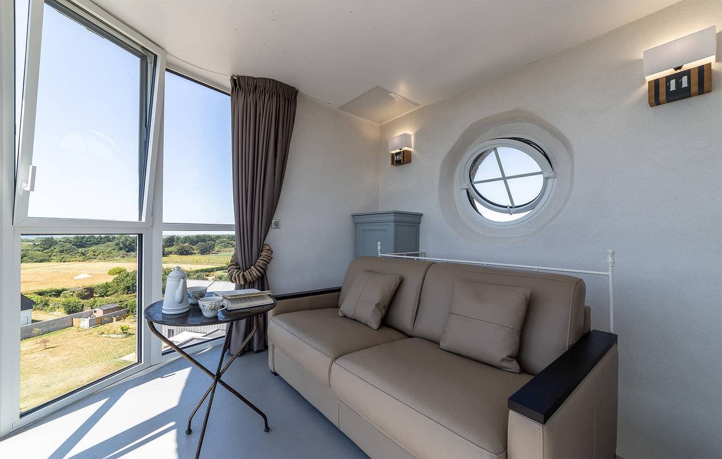 Foto 6 von 25: Wohnung mit Meerblick, 800 m vom Strand Plage de Port Fontaine entfernt