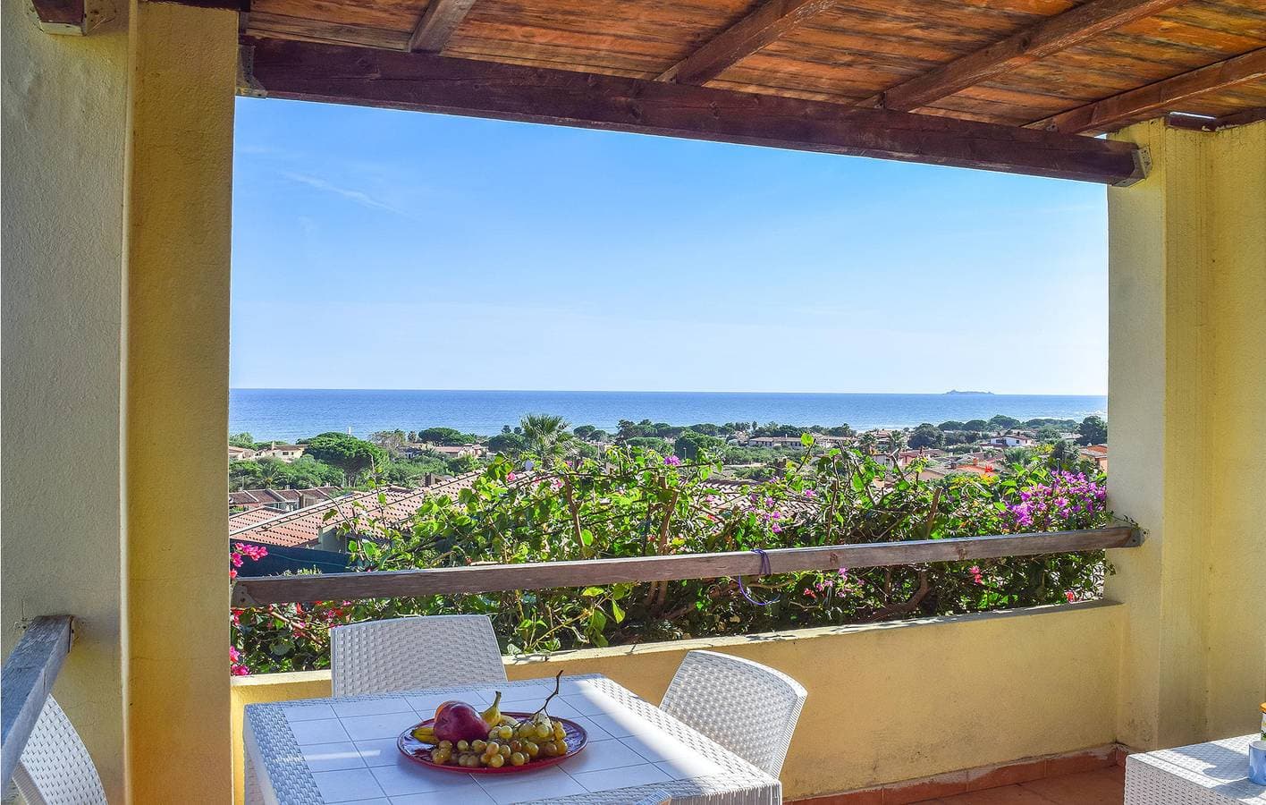 Foto 11 von 15: Appartement mit Meerblick, AC, Parkplatz, Küche und Garten - Nähe Costa Rei Strand