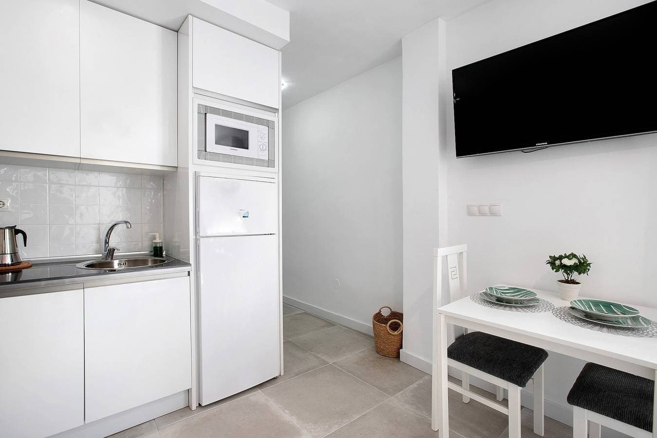 Foto 10 von 19: Studio 'Estudio En La Carihuela' mit WLAN und Klimaanlage