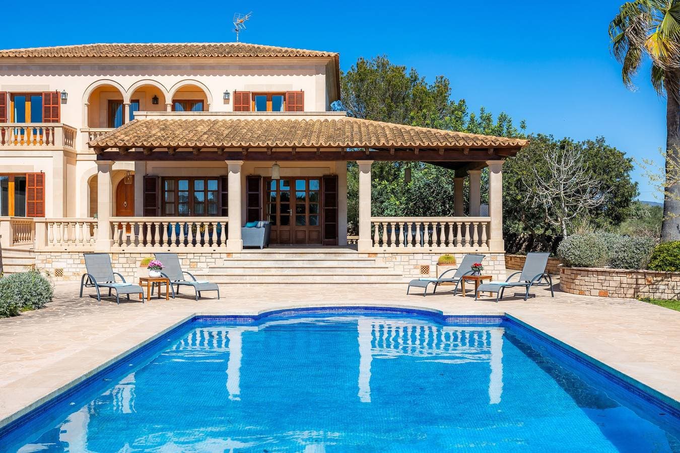Foto 3 von 35: Villa Copinya Blanca in Santanyí mit Pool, Garten, WLAN – nur 5 Min. vom Strand entfernt