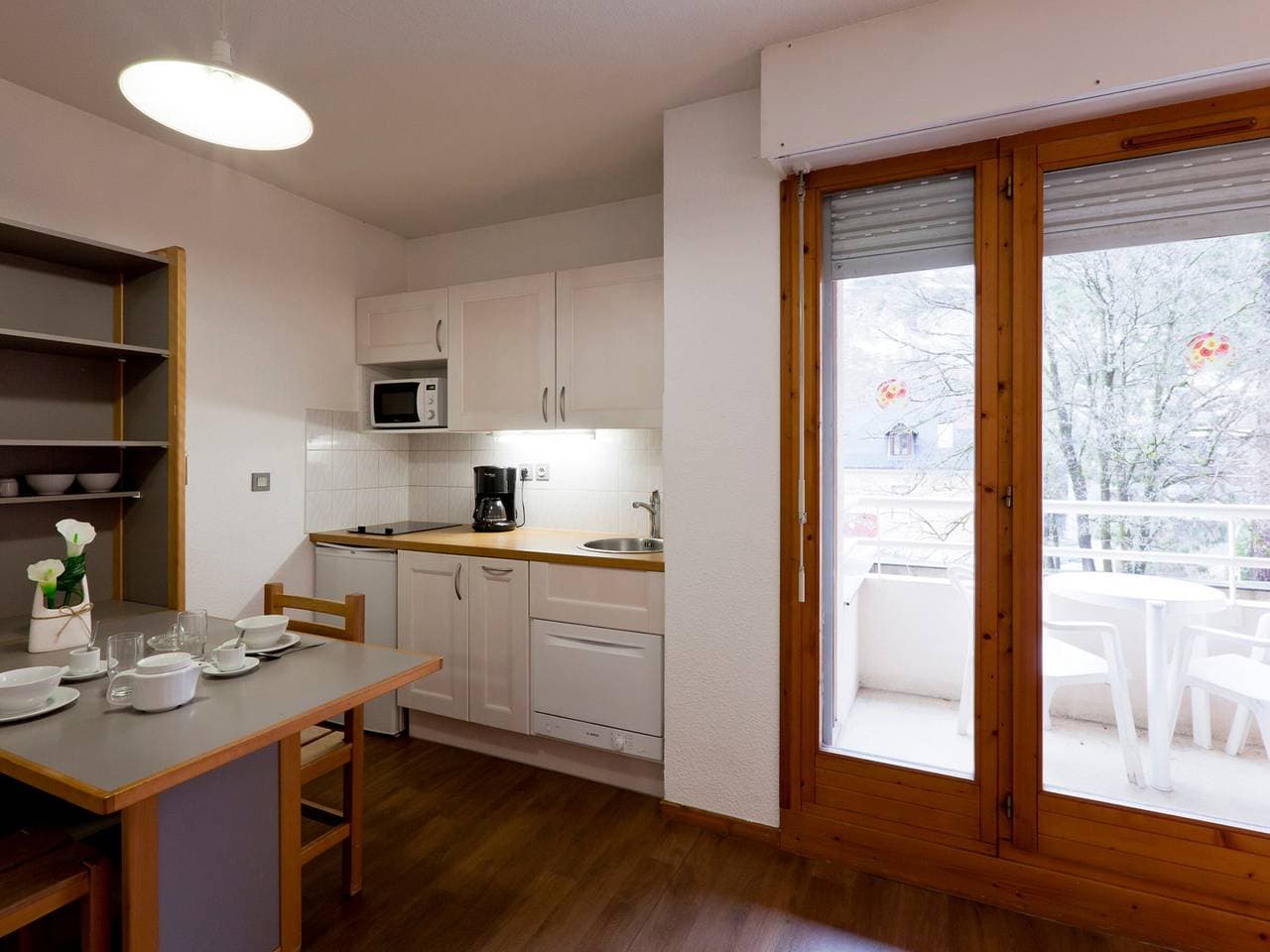 Foto 11 von 21: Gemütliches Studio für 2 mit Balkon und WiFi in Brides-les-Bains