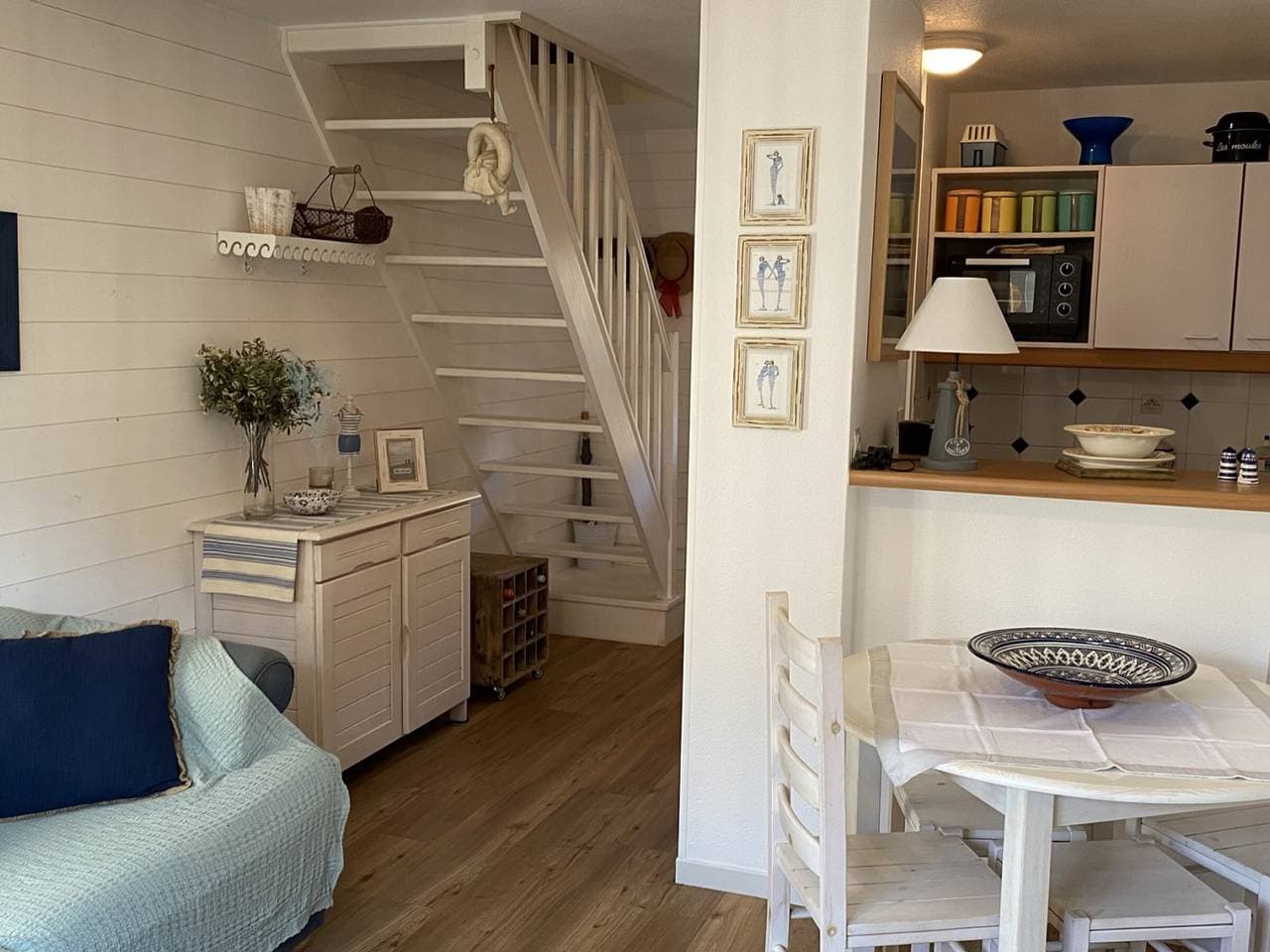 Foto 7 von 20: Gemütliches Ferienhaus in der Nähe des Hafens mit Garten und Terrasse