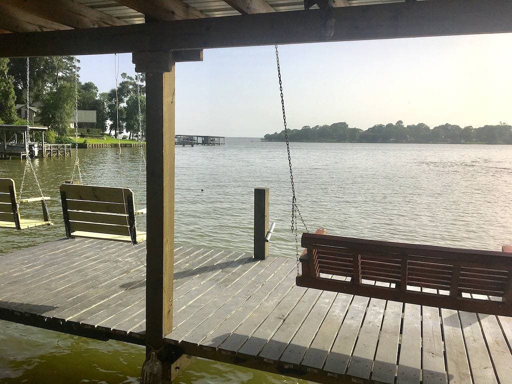 Foto 10 von 38: Mamas Lieblings-Wasserhütte Nr. 4, Onalaska, Lake Livingston, Texas