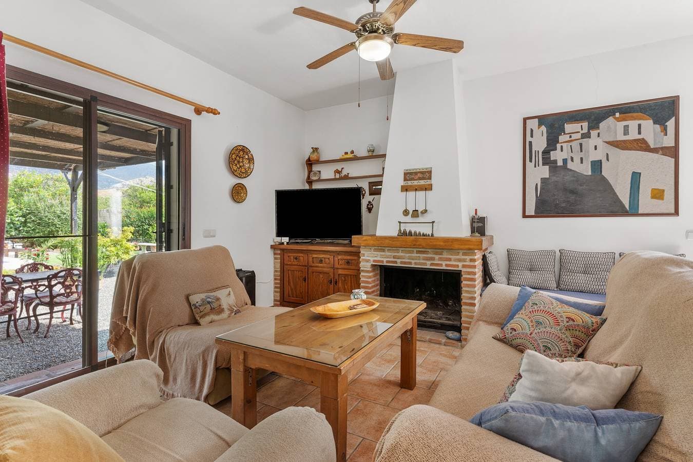 Foto 5 von 27: Finca 'Villa Pinale Álora' mit Bergblick, Wi-Fi und Klimaanlage