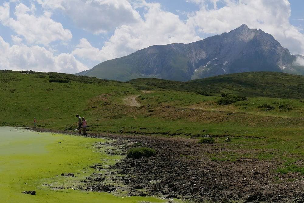Foto 12 von 22: Unterkunft in authentischen Scheune im Herzen des Tales dAzun, Blick auf die Berge