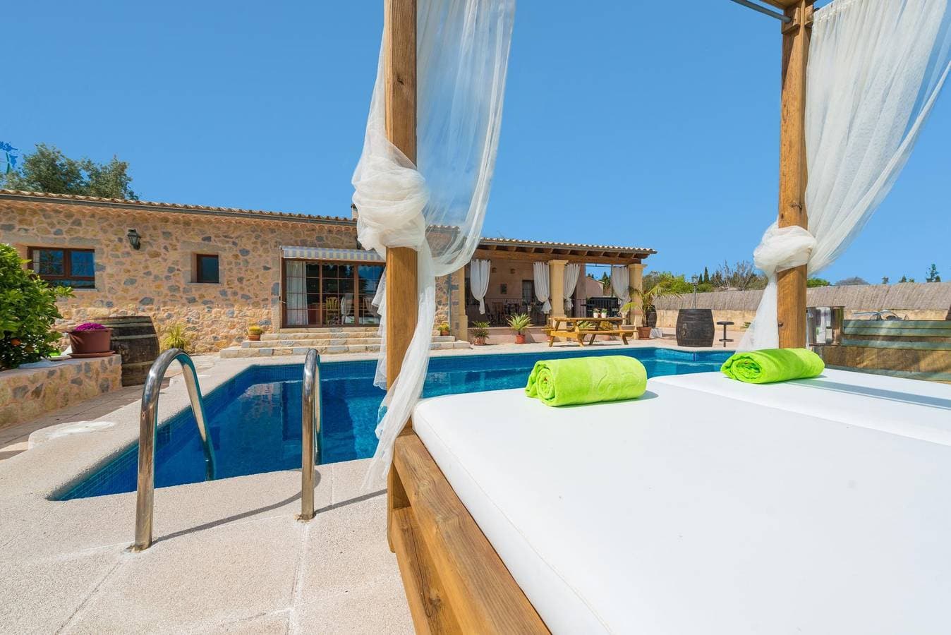 Foto 4 von 57: Es Blanquer De Na Fani - Ferienhaus mit privaten Pool in Binissalem. WiFi gratis