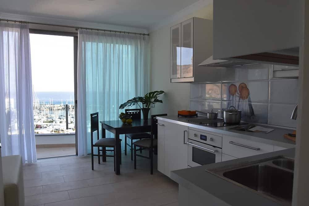 Foto 11 von 30: Wohnung 1ºA \"Spektakuläre Aussicht auf das Meer und den Yachthafen von Puerto de Mogán\"