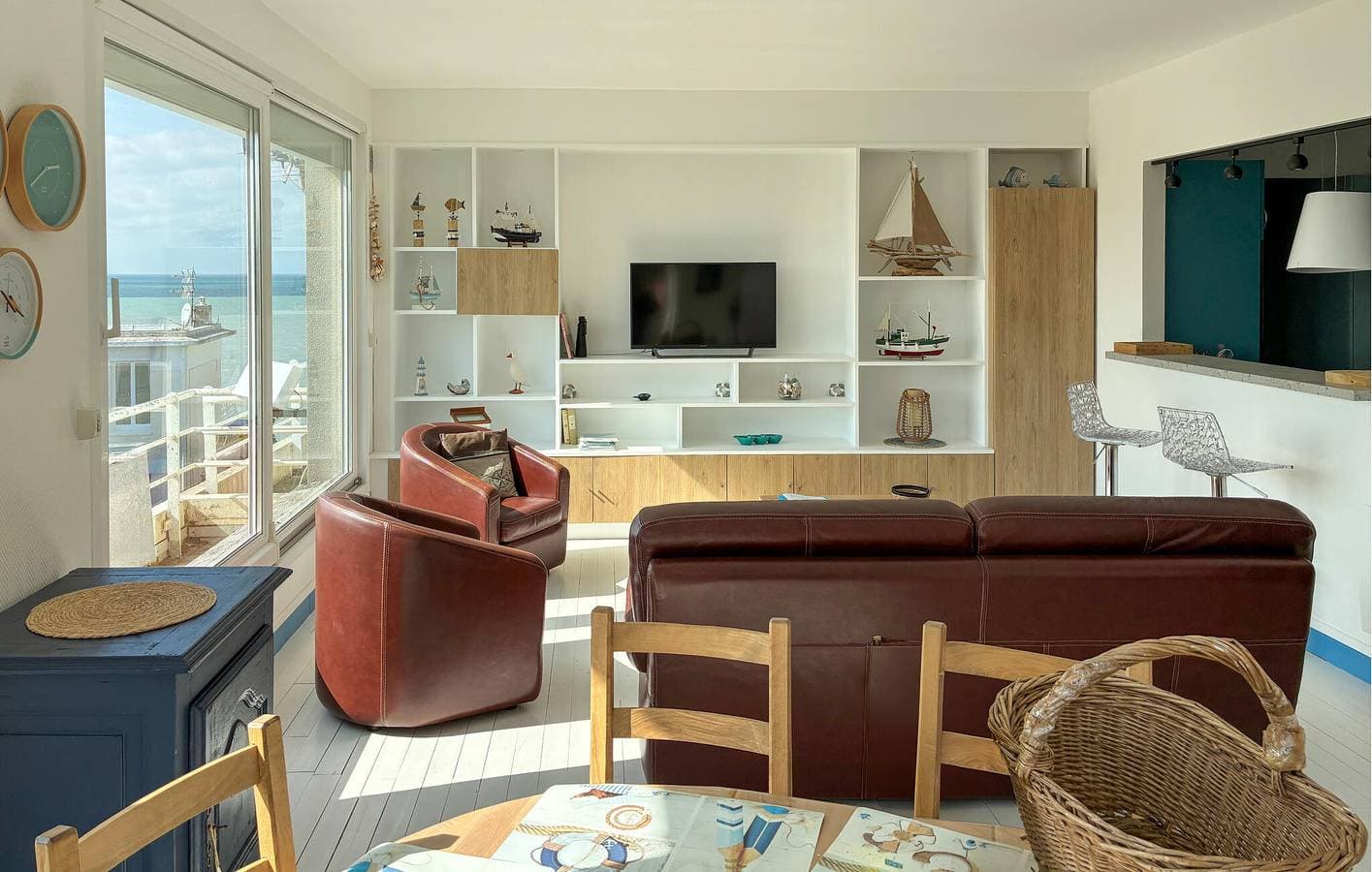 Foto 3 von 14: Gemütliches Apartment mit 1 Schlafzimmer und Meerblick in der Nähe des Strandes von Criel-sur-Mer