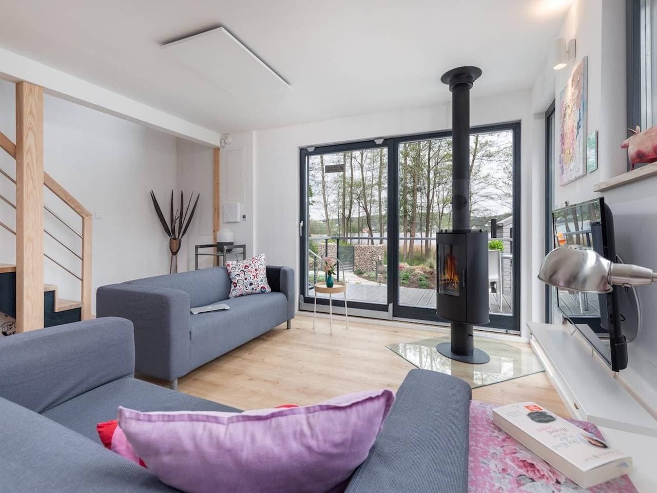 Foto 8 von 30: Ferienhaus am Wisełka-See mit Sauna