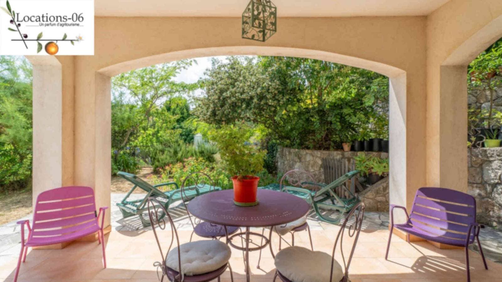 Foto 5 von 15: Vermietung rez-de-villa daher möblierter F2 für 1 -4 Personen, 30mn Nizza