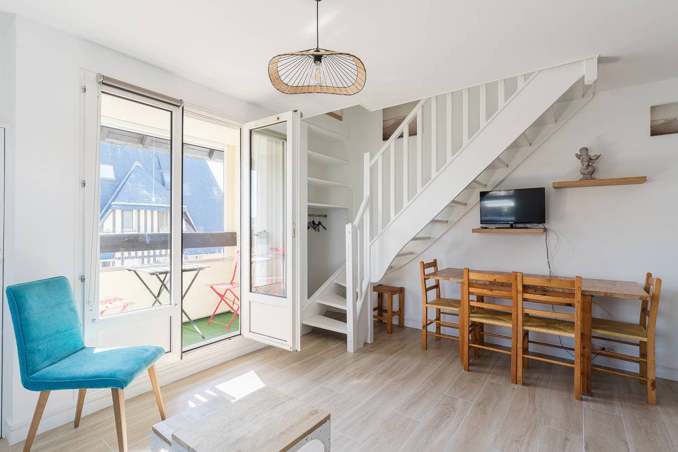 Foto 7 von 12: Ferienwohnung für 4 Personen mit Balkon
