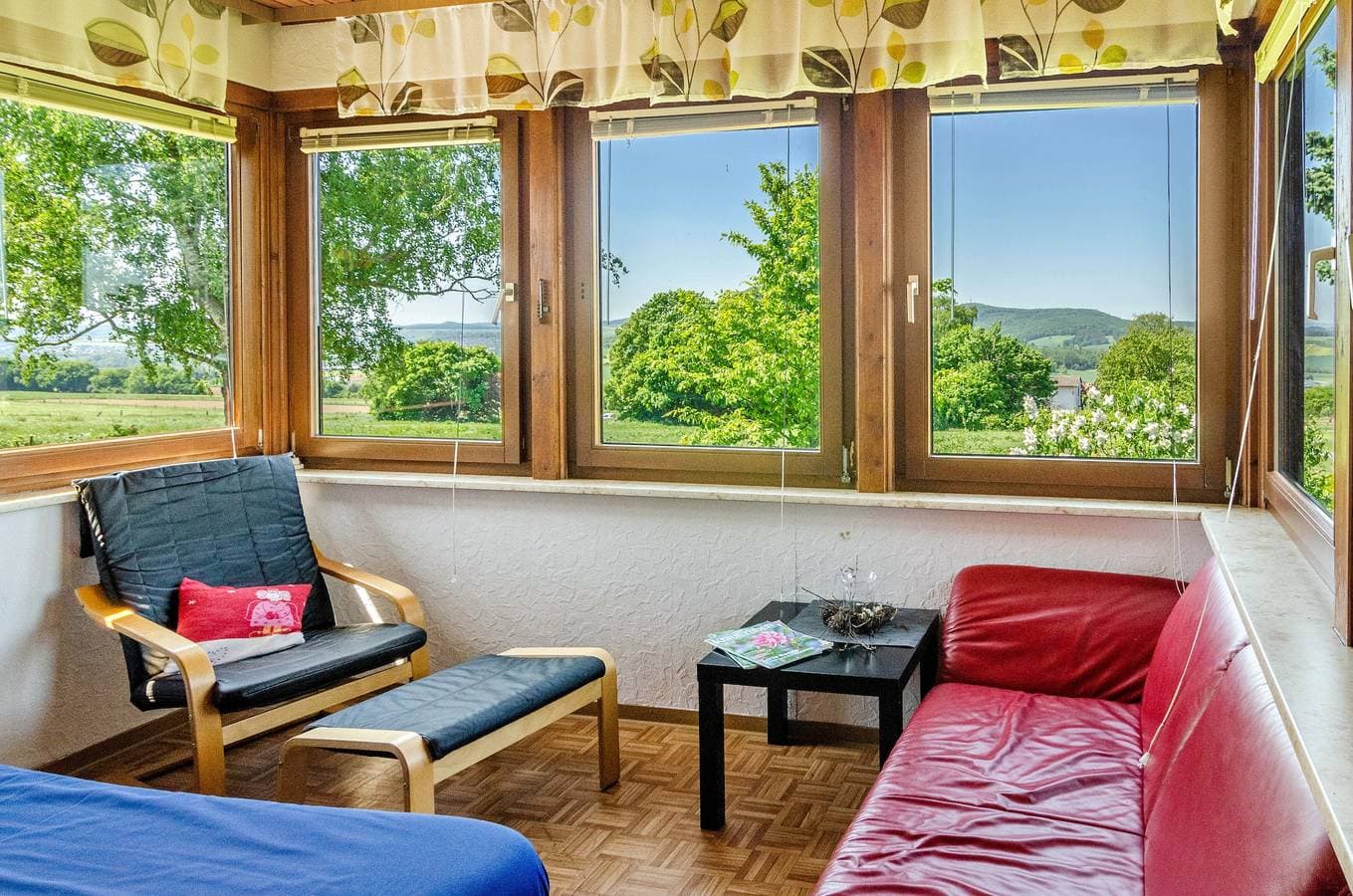 Foto 9 von 35: Ferienwohnung 'Landleben' mit Bergblick und Gemeinschaftsgarten