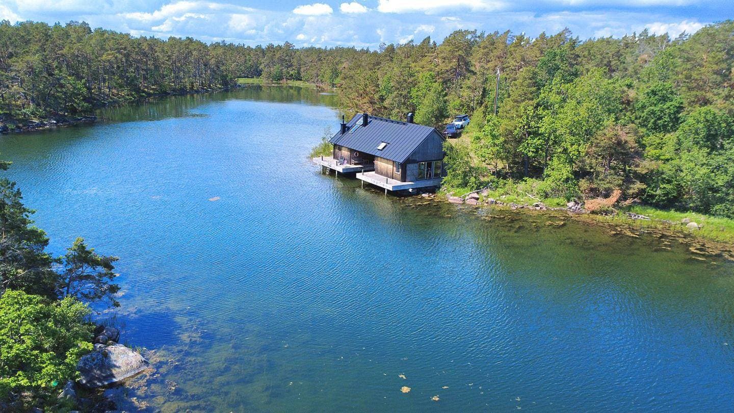 Foto 11 von 43: Fina Båthus – Ferienhaus in Alleinlage direkt am Meer in Småland