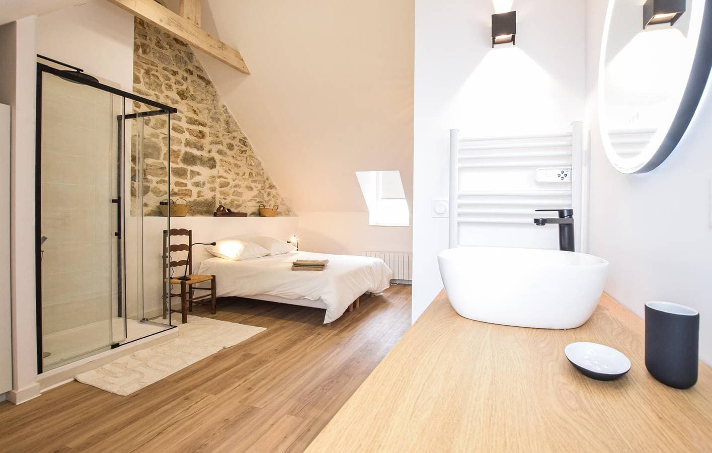 Foto 13 von 21: Gemütliche Ferienwohnung, 200 m von La Normandy und 1 km von der Küste entfernt – WLAN und Parkplätze