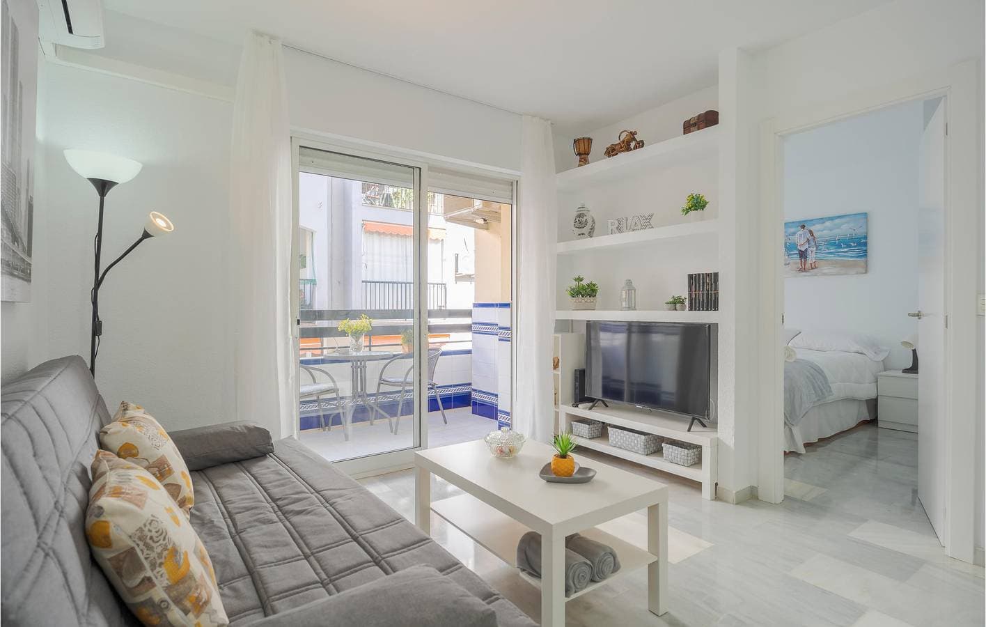 Foto 9 von 17: 70m² Wohnung mit Parkplatz, AC, Terrasse & WiFi in der Nähe von Playa Mati