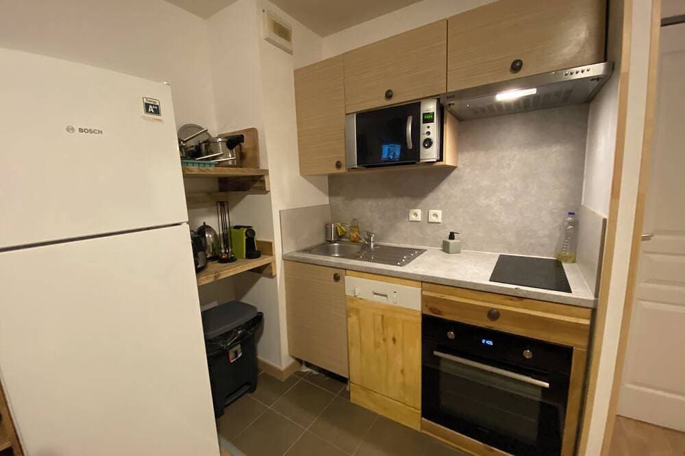Foto 11 von 19: La Foux, T3 for 6 people, south-facing, terrace at the foot of the slopes