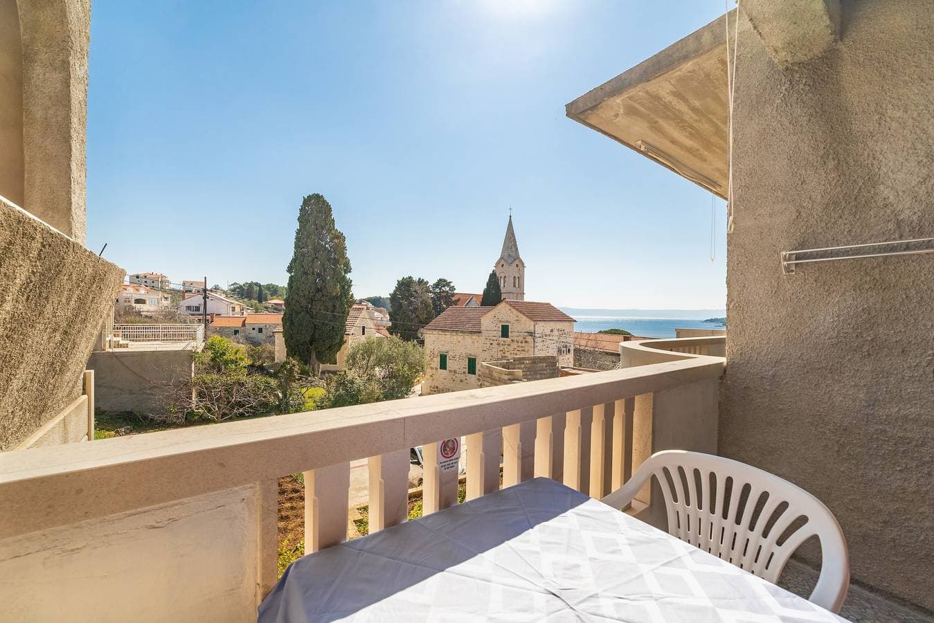 Zimmer mit Balkon und Meerblick Sumartin, Brac S-13285-a 1