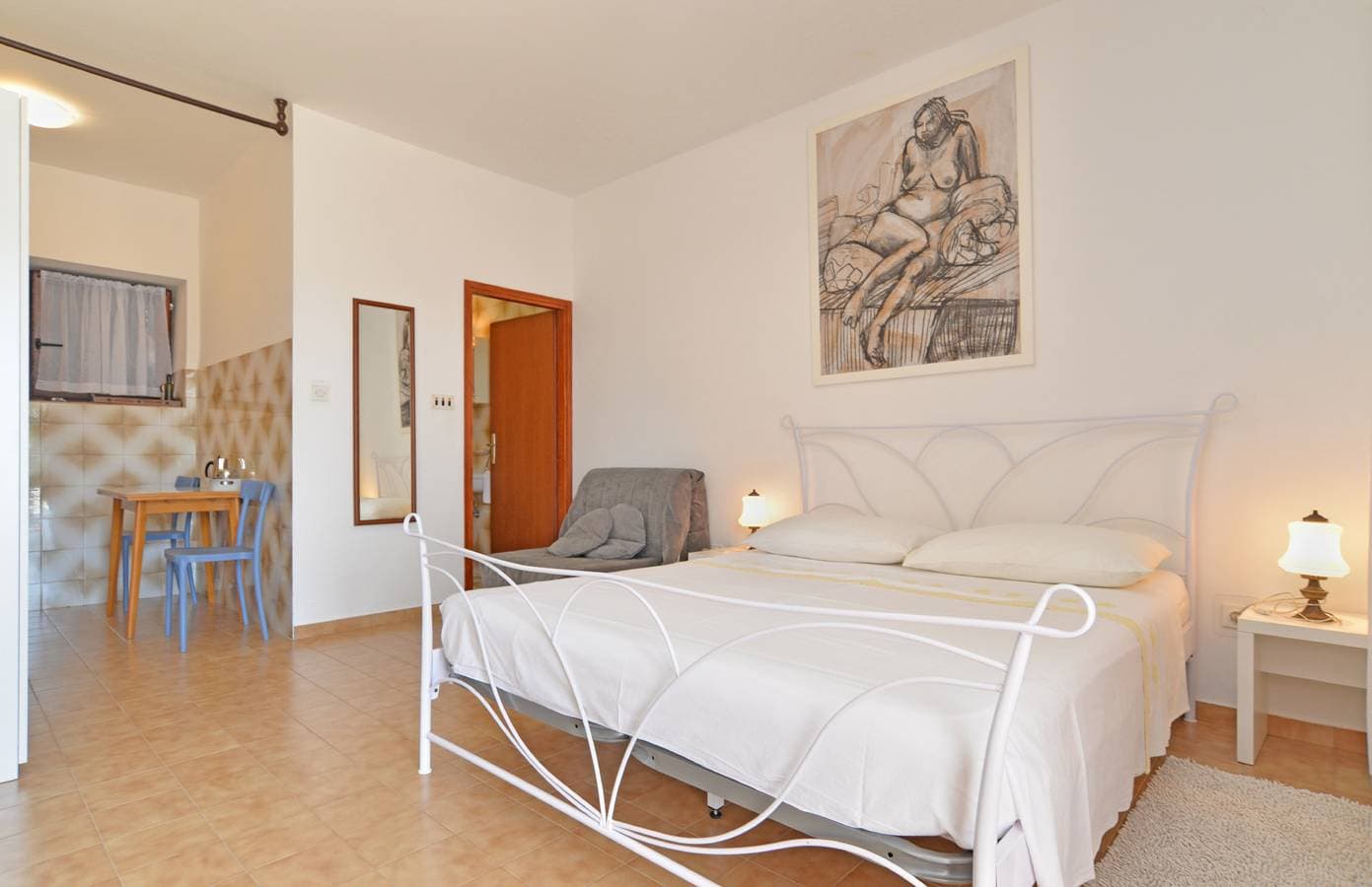 Foto 7 von 18: Ferienwohnung für 2 Personen mit Terrasse