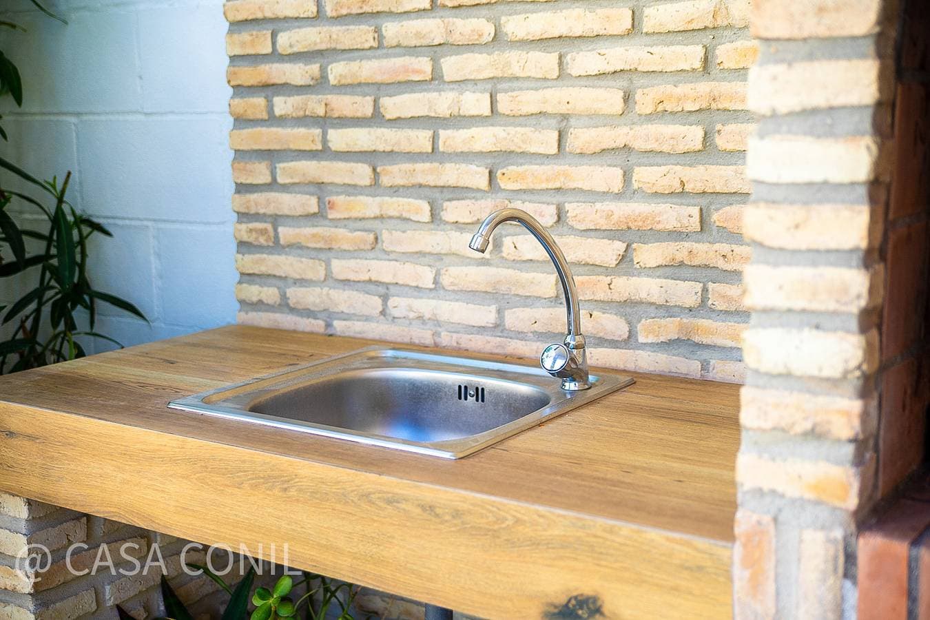 Foto 9 von 43: Ferienhaus mit großem Garten und privatem Pool bei Fuente del Gallo, strandnah,  mit Klimaanlage und WiFi Internet - Casa Macarena -