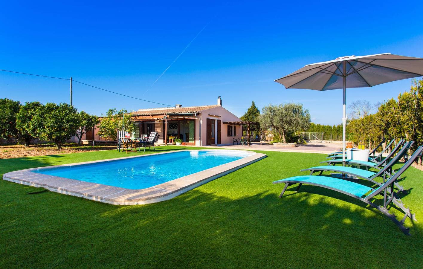Foto 2 von 46: Gemütliche Wohnung mit Pool, Terrasse & AC - Montuïri