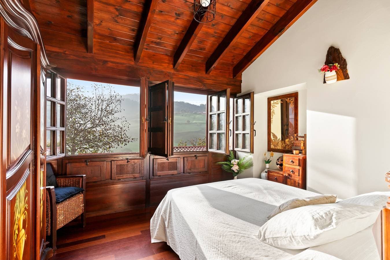 Foto 10 von 31: Landhaus 'La Casina Del Fresnu' mit Gemeinschaftsgarten, Balkon und WLAN