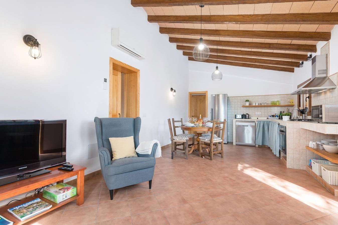 Foto 7 von 33: Sa Plana (Villa Calvia) – Fantastische Villa mit Privatpool, nur 1.5 km von Calvià und 7.9 km vom Meer entfernt. WiFi gratis