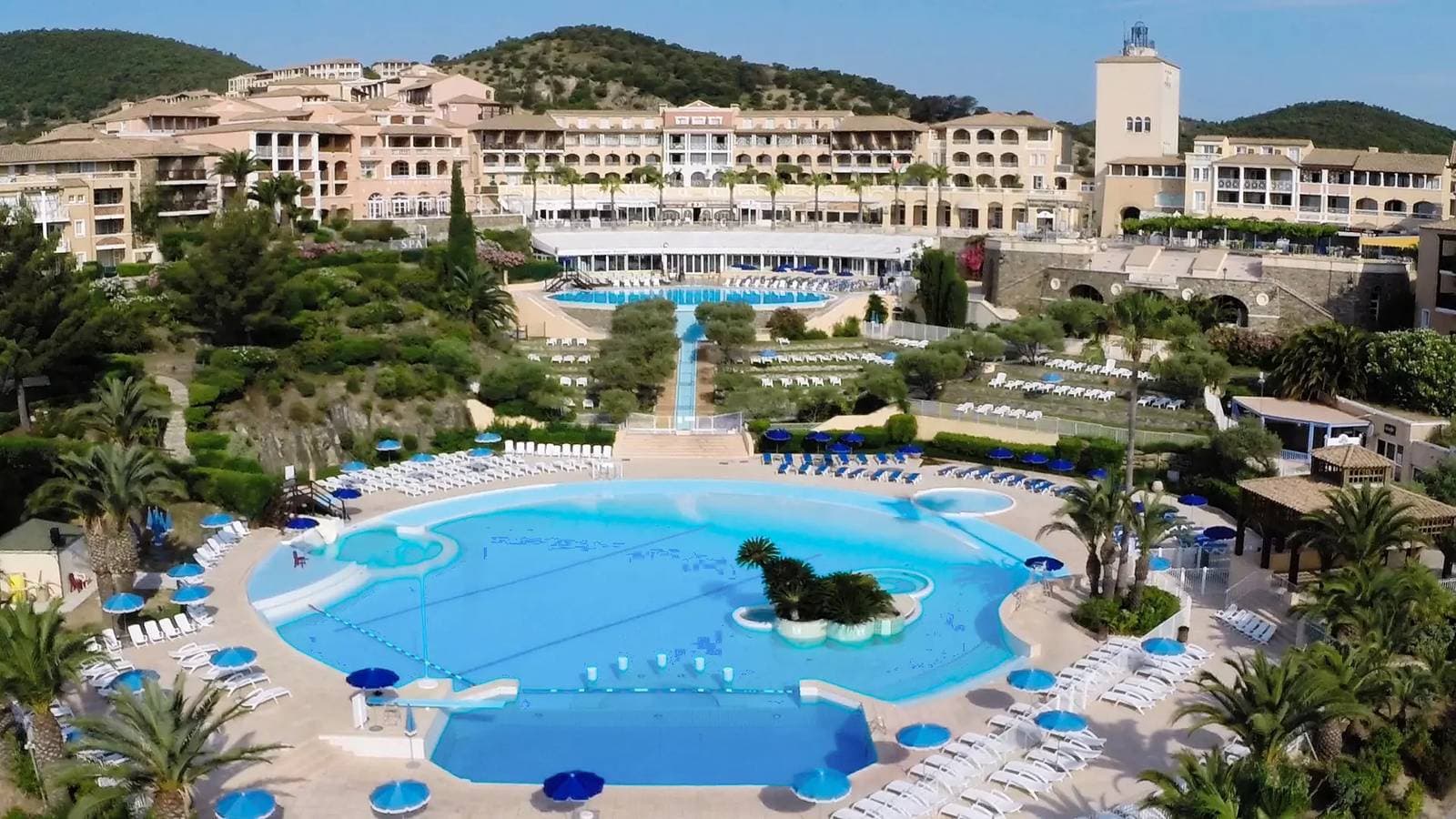 Foto 7 von 30: Studio Kabinenecke 4 Personen Klimatisierter Blick auf die Bucht und den Rastel von Agay
