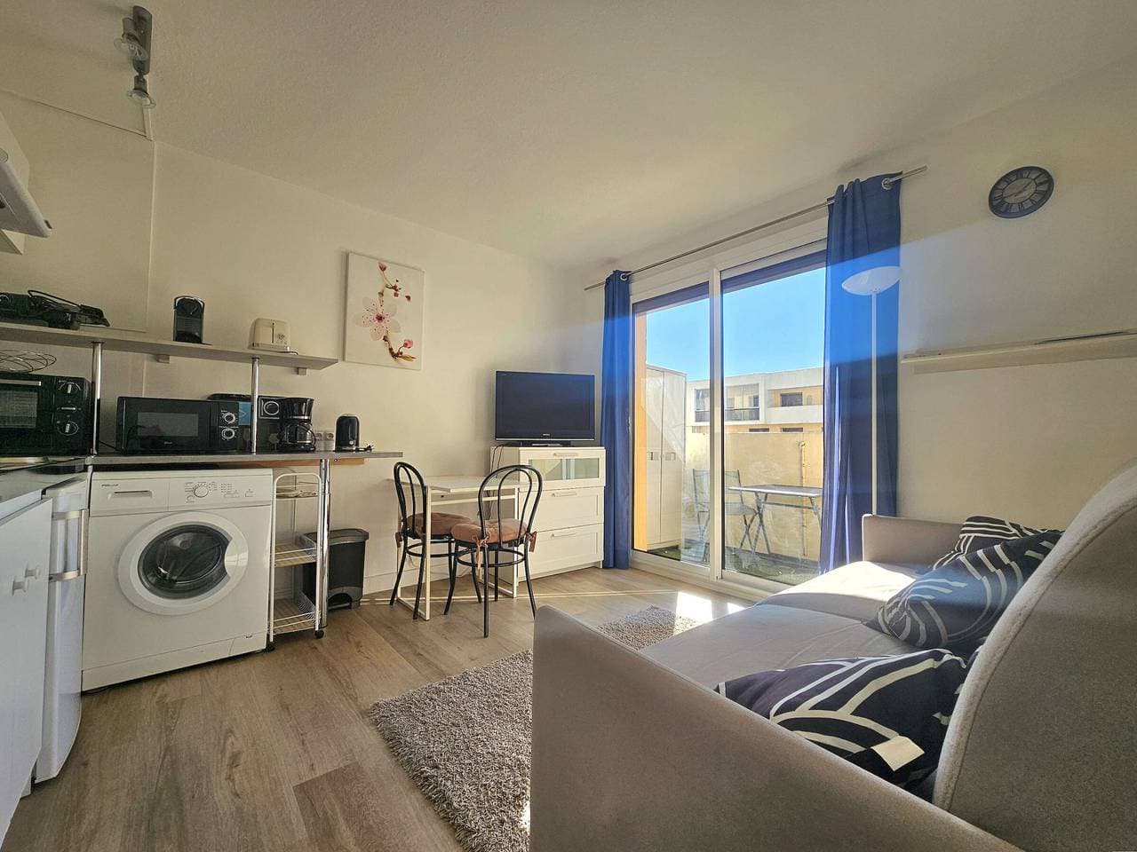 Gemütliches Studio mit Balkon, südlich ausgerichtet, in Balaruc-les-Bains, Nähe Therme 1