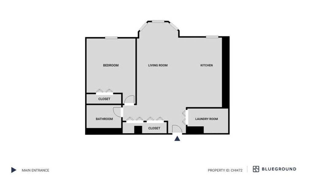 Airy Lakeview 1Br w/ W/D, 1 block to L, near Wrigley Field, by Blueground 1