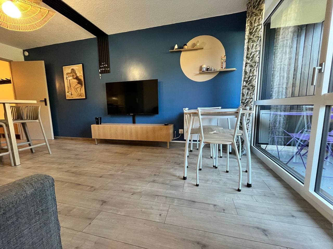 Foto 6 von 15: Renoviertes Studio mit Balkon, Privatparkplatz, nahe Pisten - 4 Pers