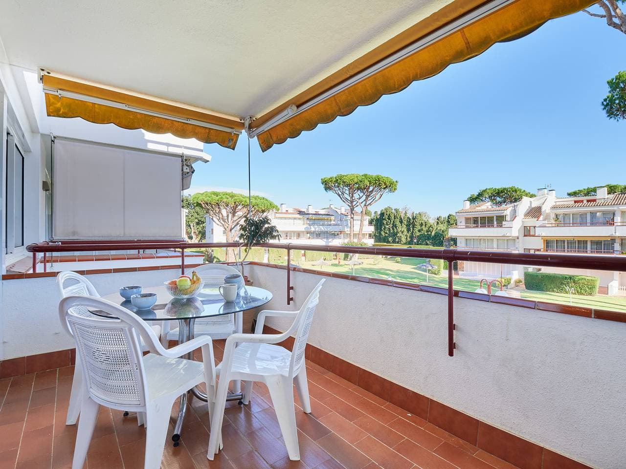 Foto 7 von 21: Appartement lumineux à Calella de Palafrugell pour 4 pers. avec piscine, terrasse et tennis