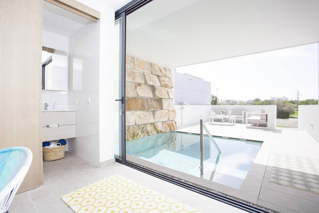 Foto 10 von 34: S'Aigua 5 - Ferienhaus mit privaten Pool in s'Illot. WiFi gratis