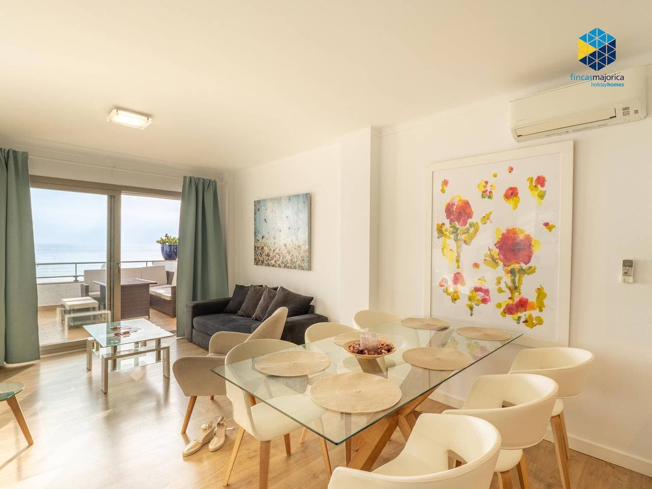 Foto 7 von 36: Schöne Wohnung am Meer - 3 Schlafzimmer in S'Illot