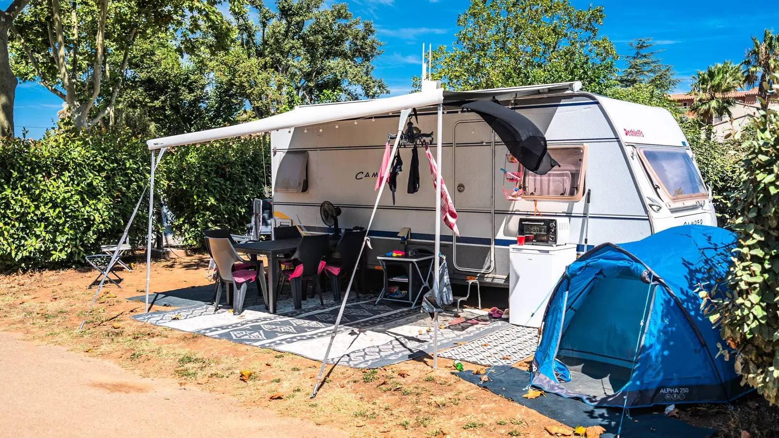 Foto 8 von 29: Mobilheim Caraïbe - 24m² - 2 Schlafzimmer 4 Personen